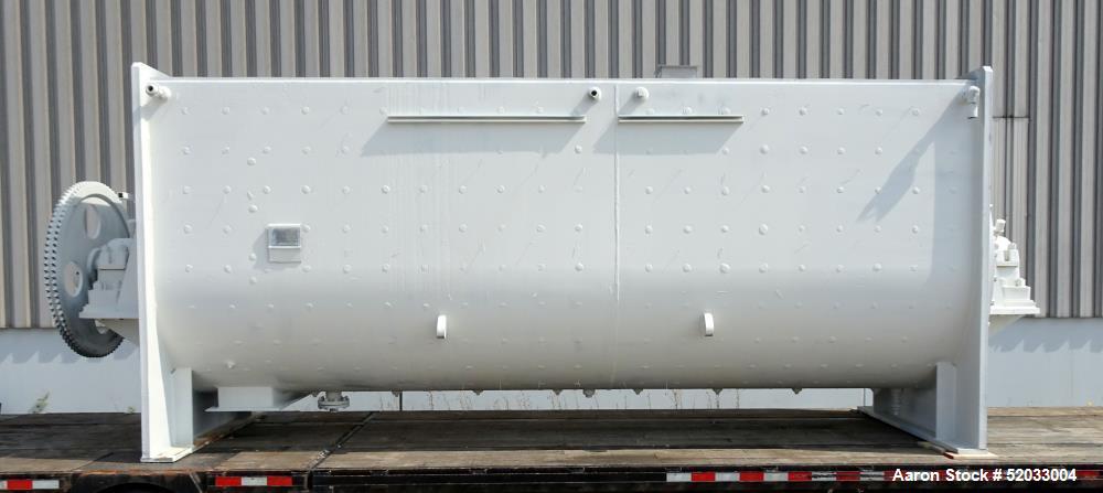 Bethlehem Corporation Trough Style Vacuum Dryer Mixer – 500 Cu Ft, 304L Stainless Steel (Used)