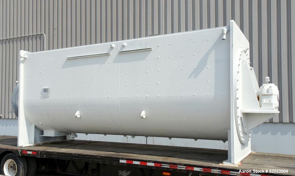 Bethlehem Corporation Trough Style Vacuum Dryer Mixer – 500 Cu Ft, 304L Stainless Steel (Used)