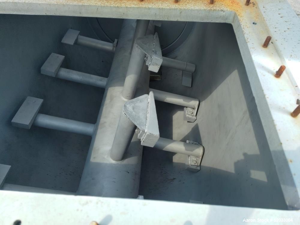 Bethlehem Corporation Trough Style Vacuum Dryer Mixer – 500 Cu Ft, 304L Stainless Steel (Used)