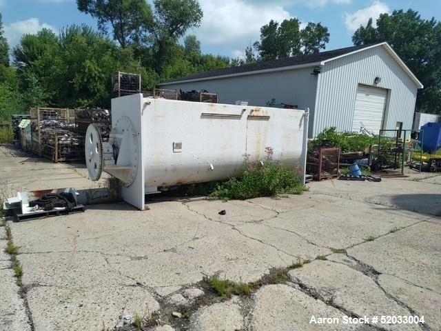 Bethlehem Corporation Trough Style Vacuum Dryer Mixer – 500 Cu Ft, 304L Stainless Steel (Used)