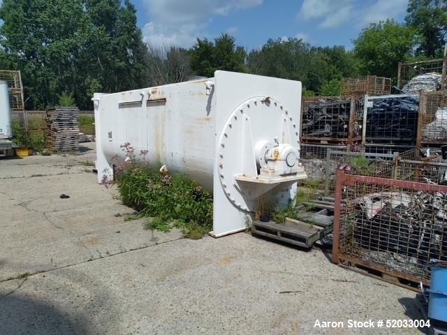 Bethlehem Corporation Trough Style Vacuum Dryer Mixer – 500 Cu Ft, 304L Stainless Steel (Used)