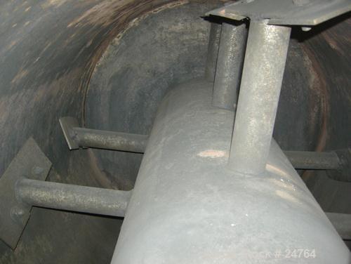 Used Buflovak Rotary Vacuum Dryer, 154 Cubic Feet Working Capacity, Stainless S