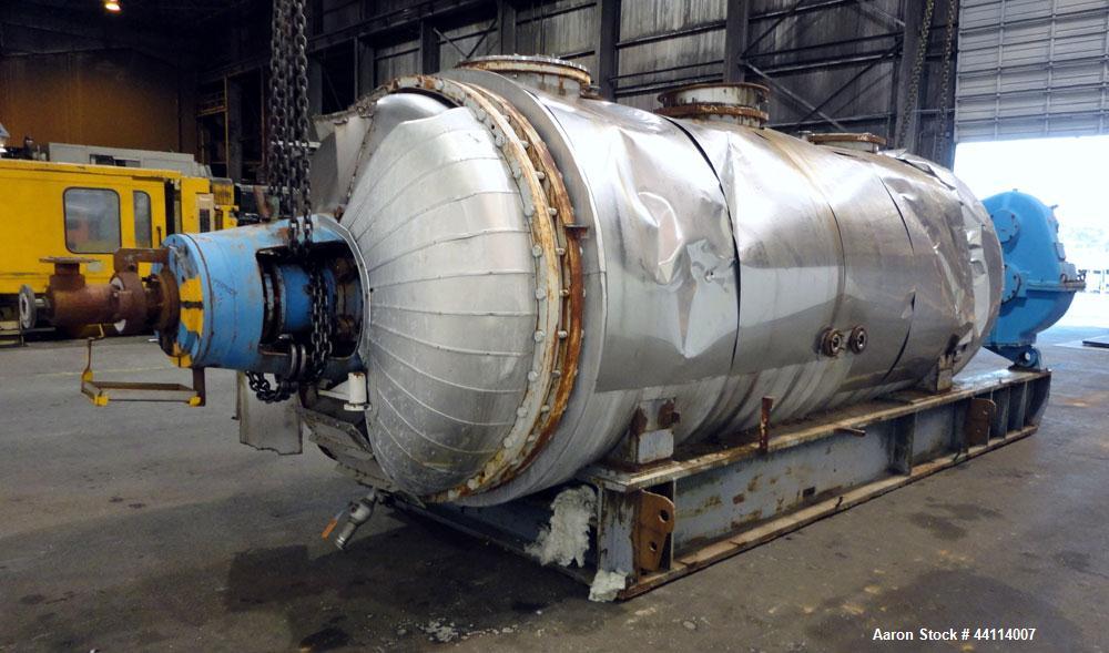 Used Buss Rotary Dryer, Approximate 202 Cubic Feet Working Capacity, Type S1000