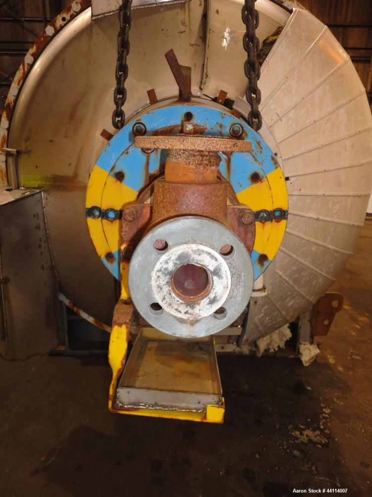 Used Buss Rotary Dryer, Approximate 202 Cubic Feet Working Capacity, Type S1000