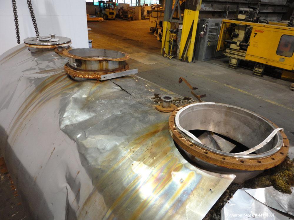 Used Buss Rotary Dryer, Approximate 202 Cubic Feet Working Capacity, Type S1000