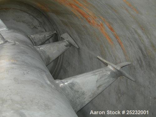 Used Buss Rotary Vacuum Dryer, Type S6300. 316 Stainless Steel Product Contact Area. 304 stainless channel jacket. 293 cubic feet (8300 liter) total capacity, 211 cubic feet (6300 liter) working capa...