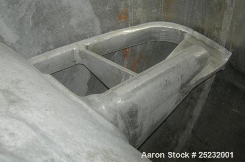 Used Buss Rotary Vacuum Dryer, Type S6300. 316 Stainless Steel Product Contact Area. 304 stainless channel jacket. 293 cubic feet (8300 liter) total capacity, 211 cubic feet (6300 liter) working capa...