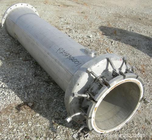 Used Buss Rotary Vacuum Dryer, Type S6300. 316 Stainless Steel Product Contact Area. 304 stainless channel jacket. 293 cubic feet (8300 liter) total capacity, 211 cubic feet (6300 liter) working capa...