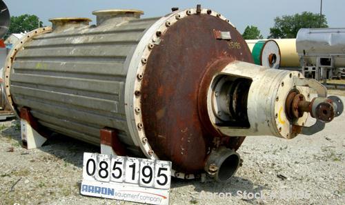 Used Stainless Steel Buss Rotary Vacuum Dryer