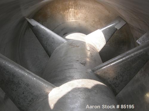 Used Stainless Steel Buss Rotary Vacuum Dryer