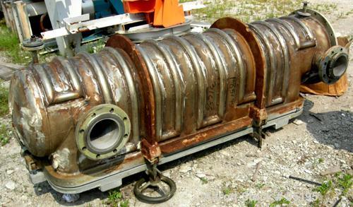 Used Stainless Steel Buss Rotary Vacuum Dryer