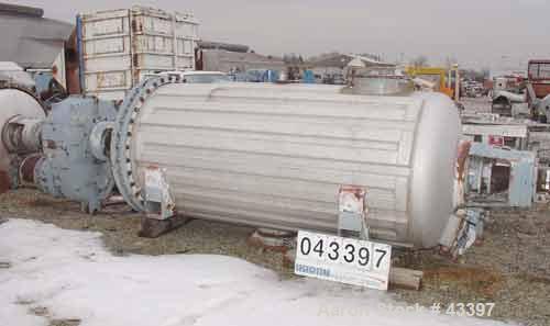 Used Stainless Steel Buss Rotary Vacuum Dryer