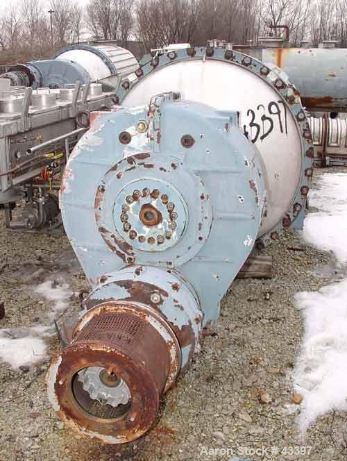 Used Stainless Steel Buss Rotary Vacuum Dryer