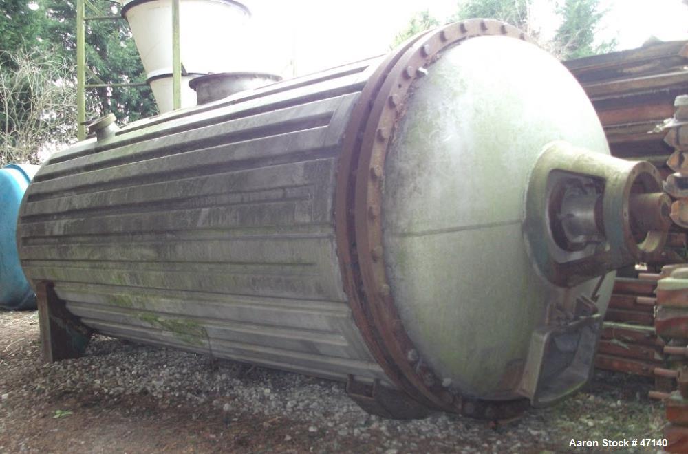 Used- Buss Paddle Rotary Vacuum Dryer