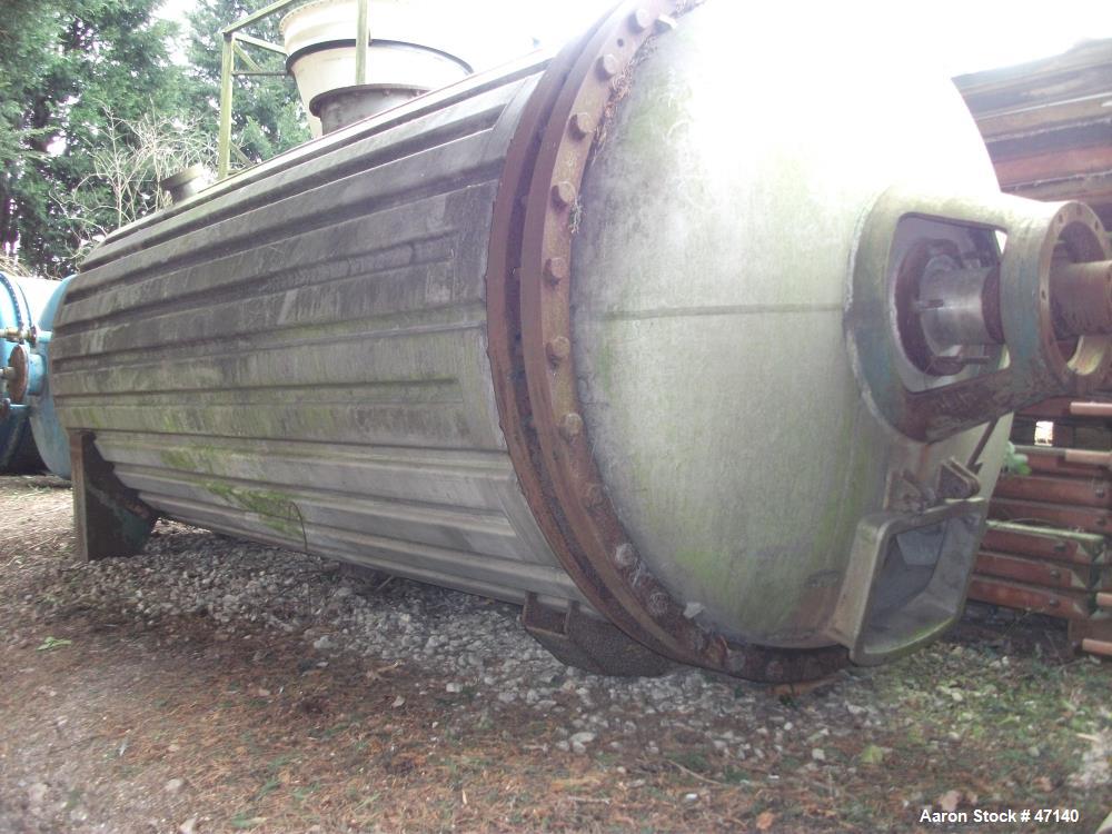 Used- Buss Paddle Rotary Vacuum Dryer