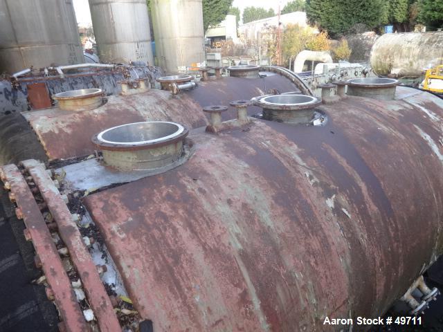 Used Buss Paddle Vacuum Dryer, 275 Cubic Feet Working Capacity