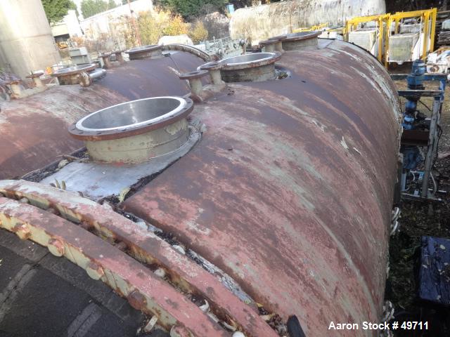 Used Buss Paddle Vacuum Dryer, 275 Cubic Feet Working Capacity
