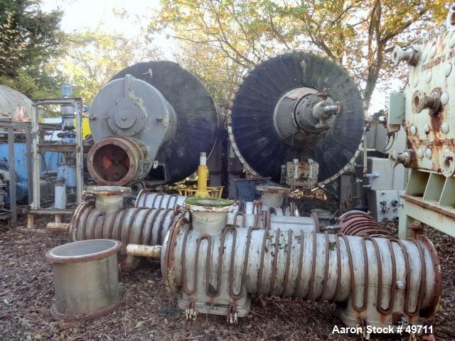 Used Buss Paddle Vacuum Dryer, 275 Cubic Feet Working Capacity