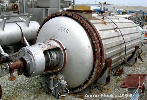 Used Stainless Steel Buss Rotary Vacuum Dryer