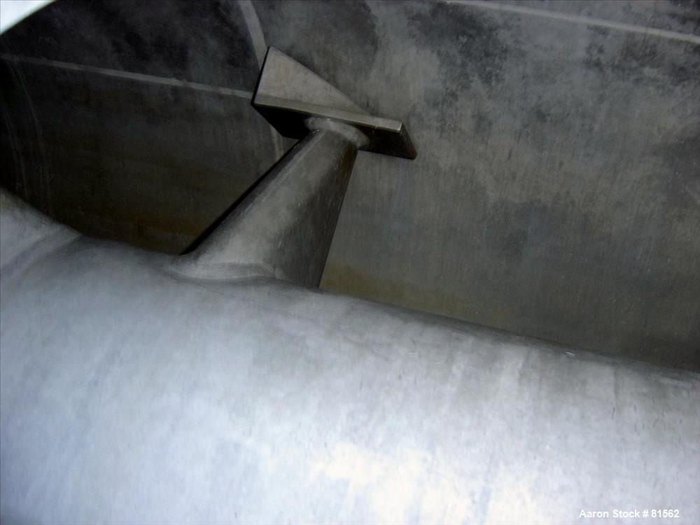 Used- CMR Rotary Vacuum Dryer, 75 Cubic Feet Working Capacity.