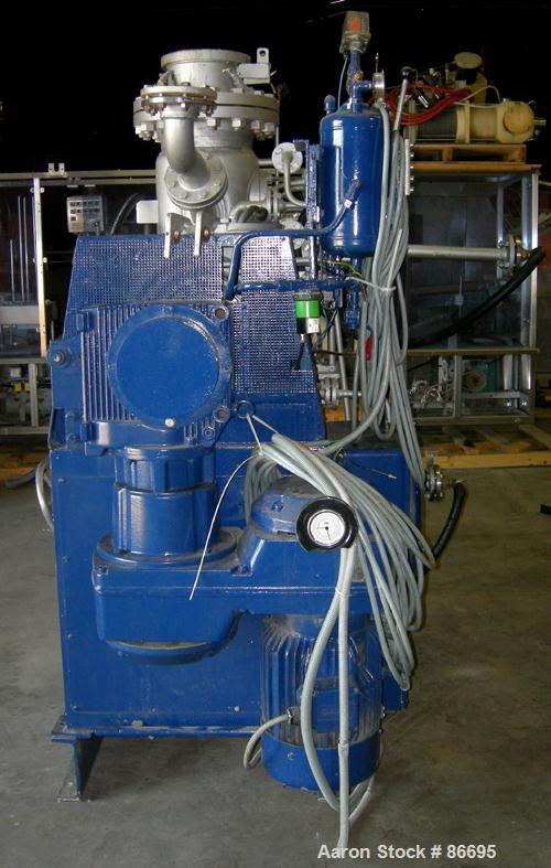 Used Stainless Steel Draiswerke Turbulent Plow Mixer/Reactor, Type TR-100/ZSM