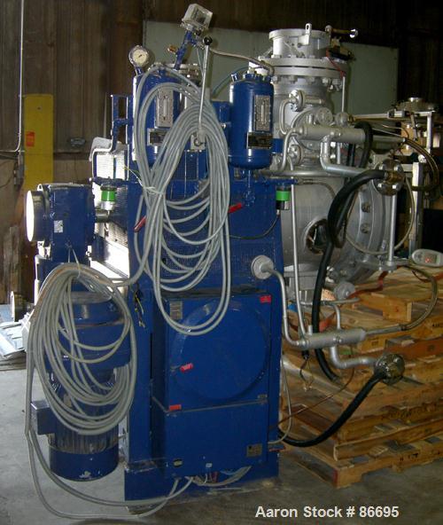 Used Stainless Steel Draiswerke Turbulent Plow Mixer/Reactor, Type TR-100/ZSM