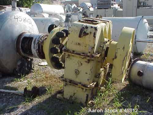 Used Giovanola Rotary Vacuum Dryer, 175 Cubic Feet (6300 Liter). 316 Stainless steel contact parts. 61" Diameter x 133-1/2" straight side. Dished heads, 1 end removable. Stainless steel jacket rated ...