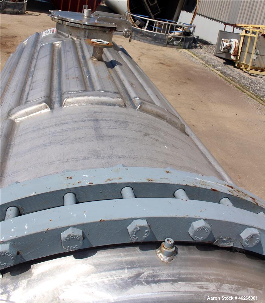 Used Giovanola Rotary Vacuum Dryer, (4000 Liter) 141 cubic foot.
