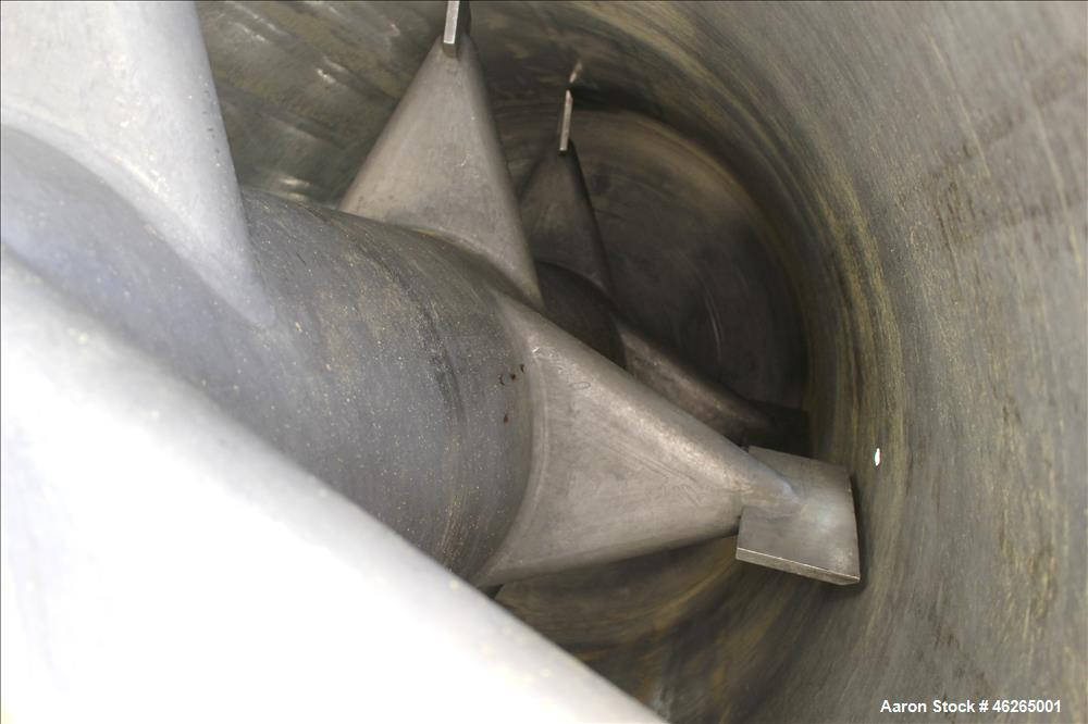 Used Giovanola Rotary Vacuum Dryer, (4000 Liter) 141 cubic foot.