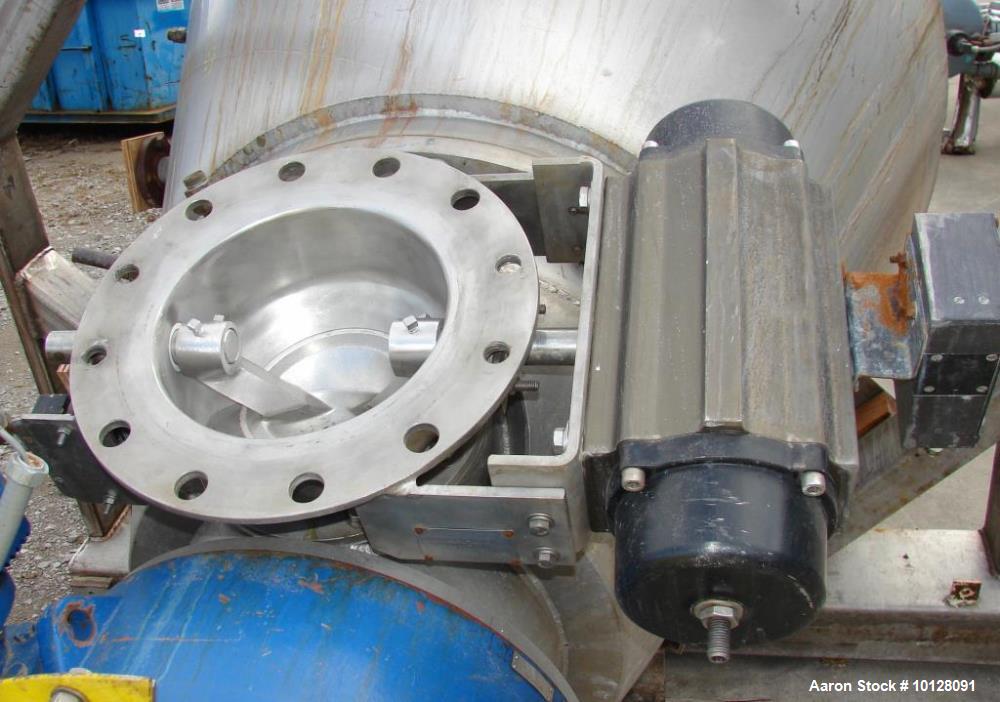 Used Krauss-Maffei MT 1/200 Vacuum Mixer Dryer – 316L SS | 49.43 cu.ft. | Full Vacuum | 10 HP Orbiting Screw