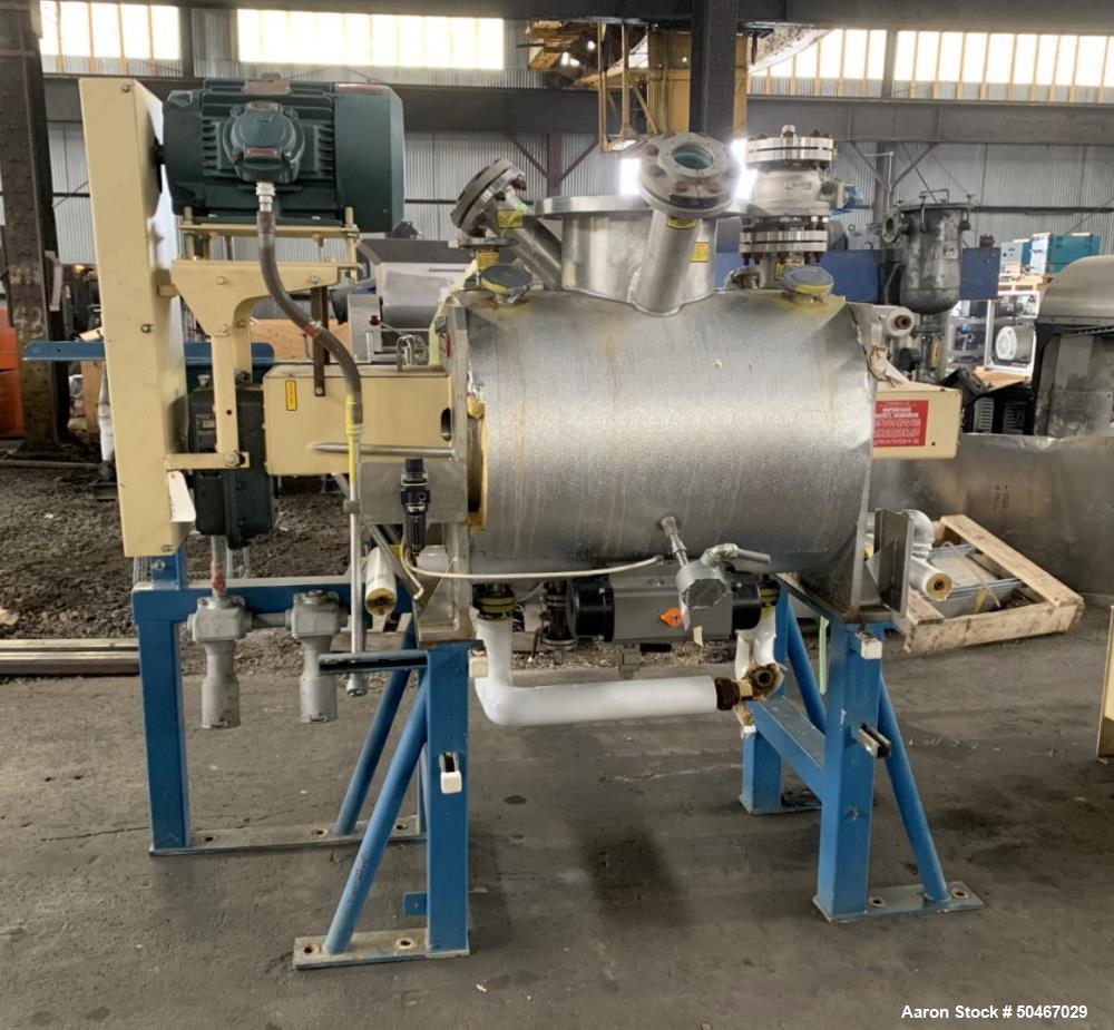 Used- Littleford Model DVT300D Rotary Vacuum Dryer