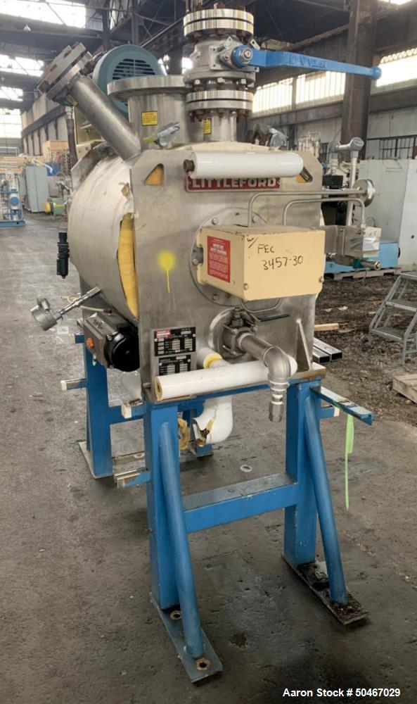 Used- Littleford Model DVT300D Rotary Vacuum Dryer