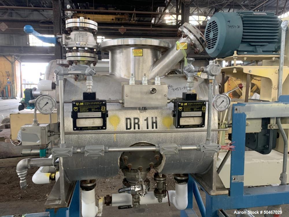 Used- Littleford Model DVT300D Rotary Vacuum Dryer