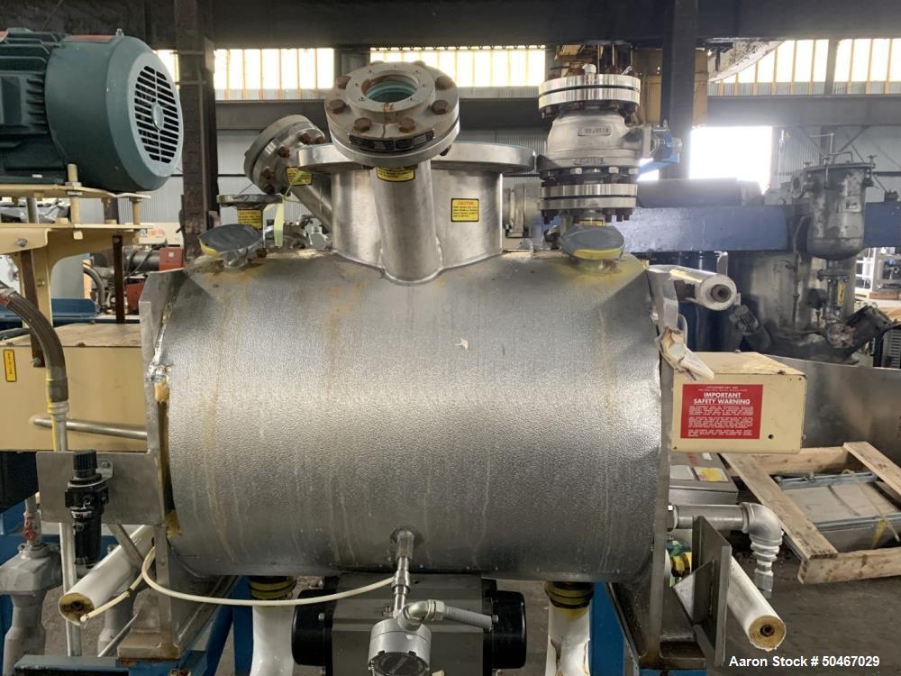 Used- Littleford Model DVT300D Rotary Vacuum Dryer