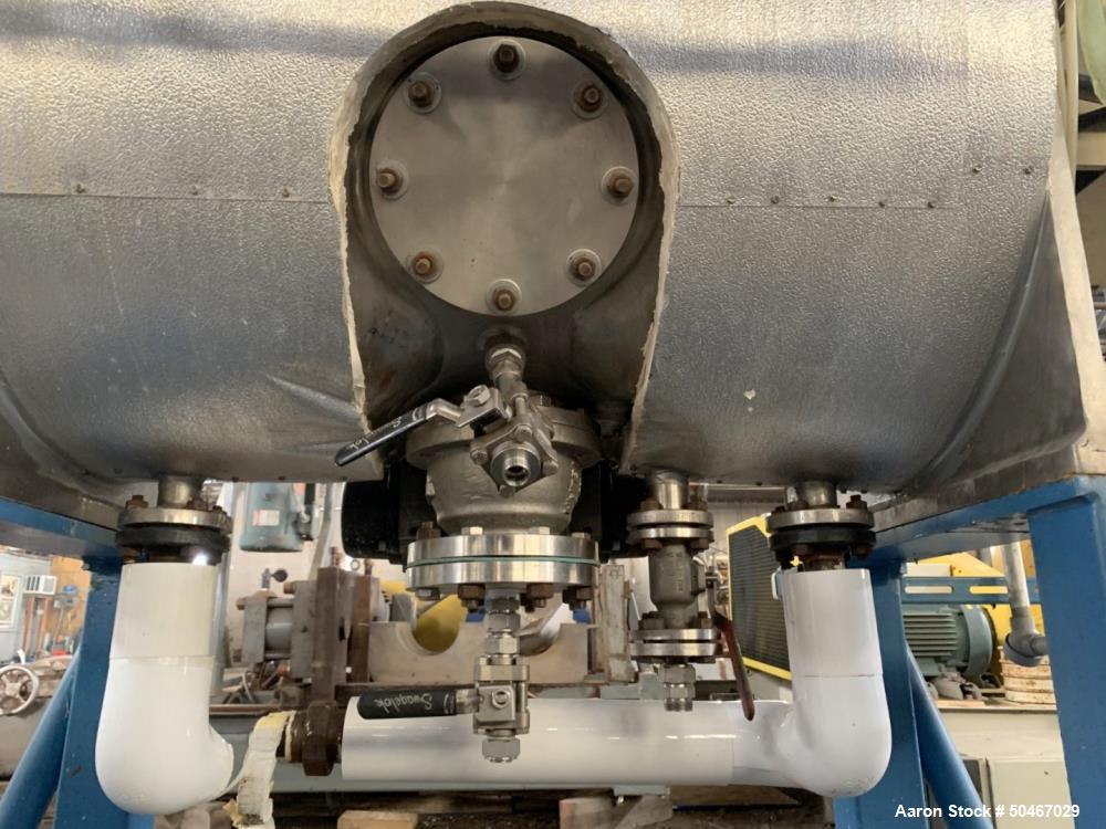 Used- Littleford Model DVT300D Rotary Vacuum Dryer