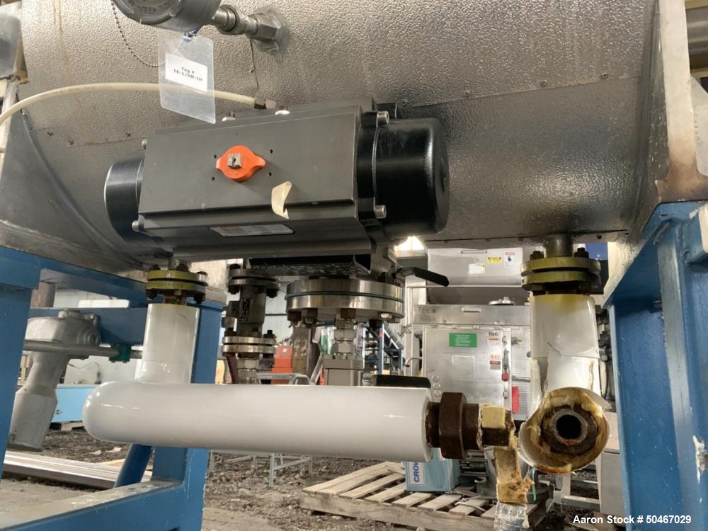 Used- Littleford Model DVT300D Rotary Vacuum Dryer