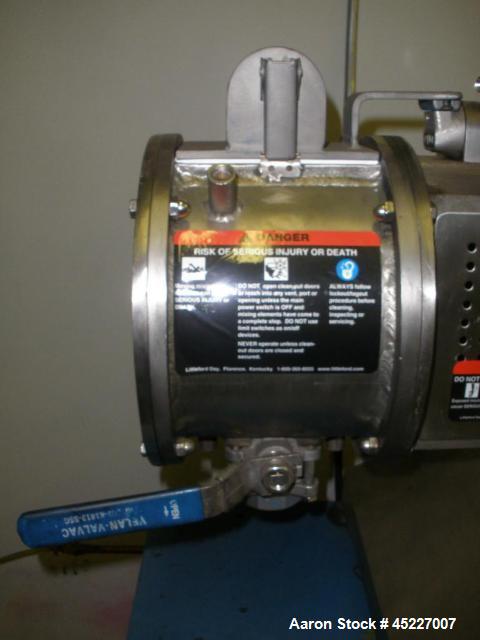 Used Stainless Steel Littleford Lab Size Polyphase Mixer, Dryer, and Reactor, M