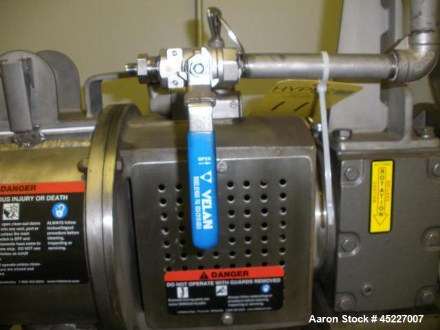 Used Stainless Steel Littleford Lab Size Polyphase Mixer, Dryer, and Reactor, M