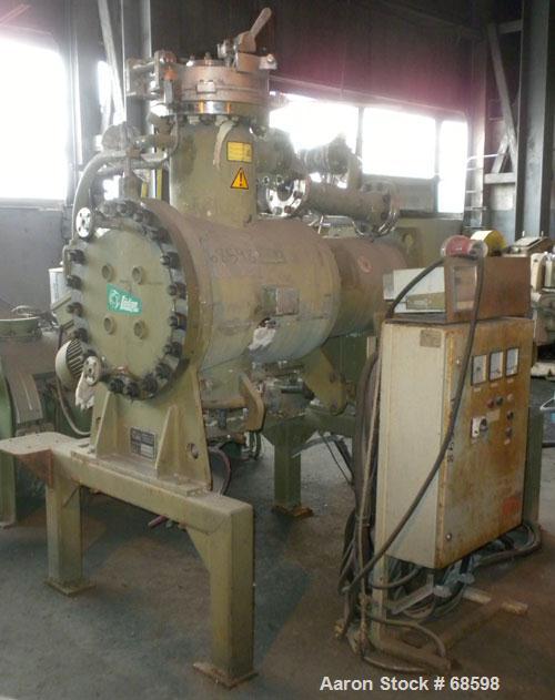 Used- Lodige Plow Mixer/Reactor, Type DVT 130