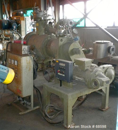 Used Lodige Plow Mixer/Reactor, Type DVT 130
