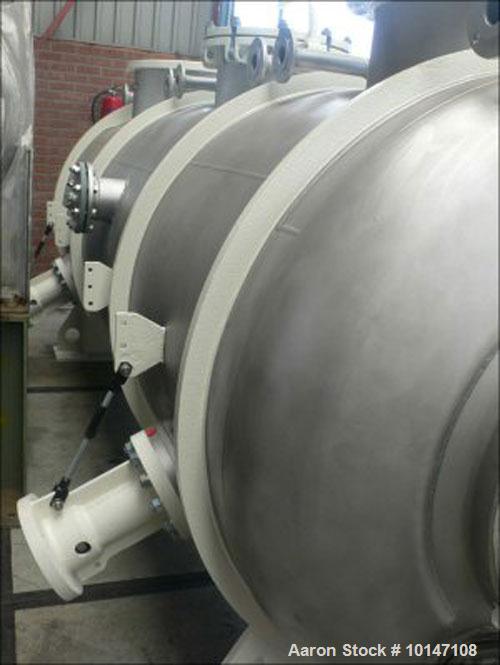 Used- Stainless Steel Lodige Turbulent Dryer "Druvatherm", DVT-6300-4Z