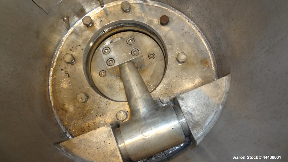 Used Lodige Druvatherm Batch Type Vacuum Paddle Dryer, Type VTA 1200