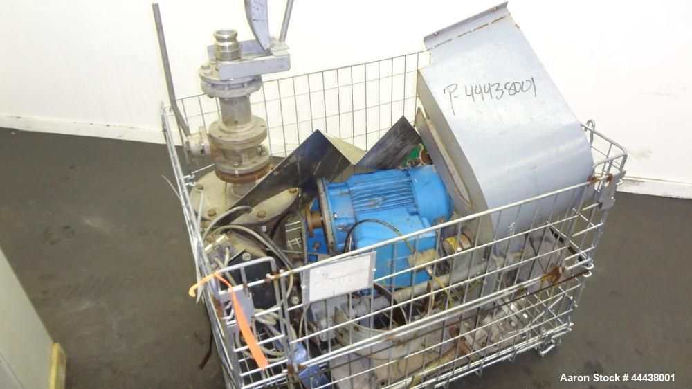 Used Lodige Druvatherm Batch Type Vacuum Paddle Dryer, Type VTA 1200
