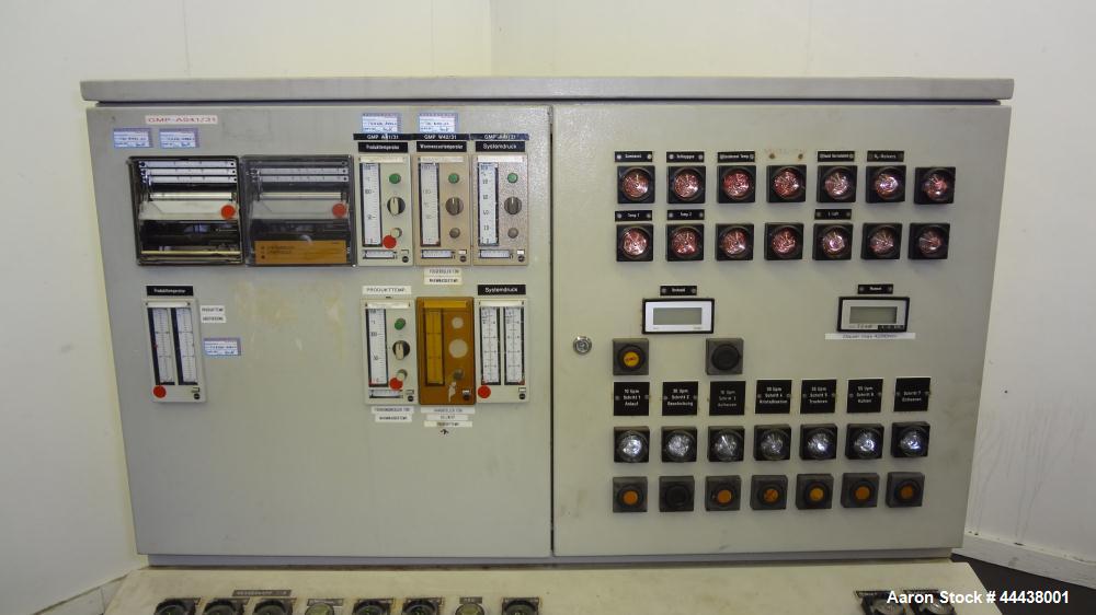 Used Lodige Druvatherm Batch Type Vacuum Paddle Dryer, Type VTA 1200