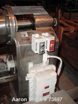 Used Paul O Abbe Lab Size Rota Blade Vacuum Dryer, Model RBVD