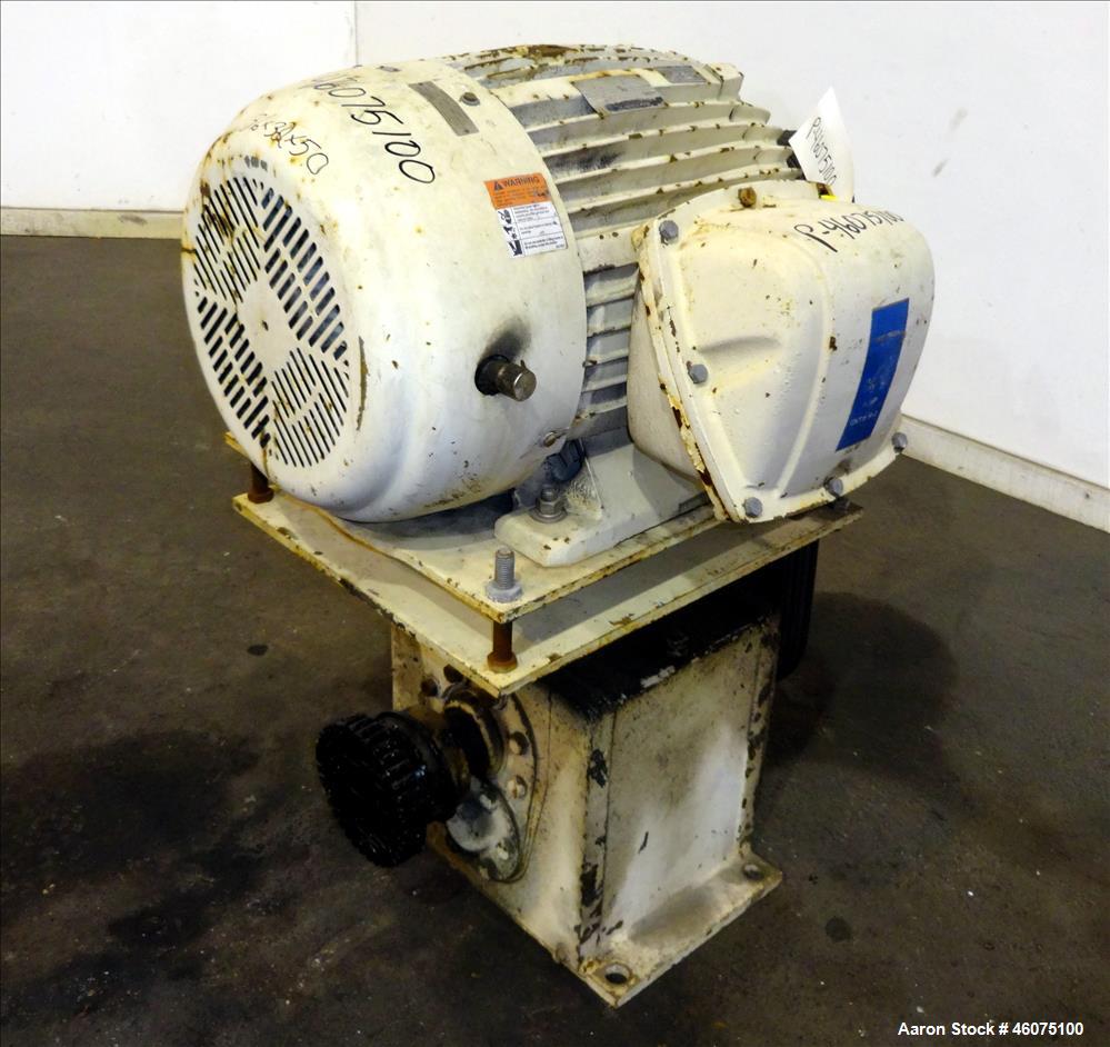Used Processall Rotary Vacuum Dryer Plow Mixer, Model 1200