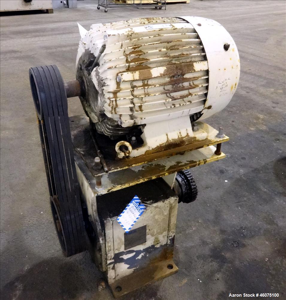 Used Processall Rotary Vacuum Dryer Plow Mixer, Model 1200