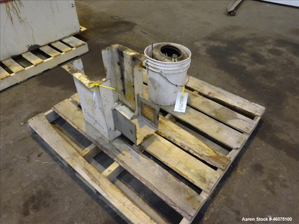 Used Processall Rotary Vacuum Dryer Plow Mixer, Model 1200