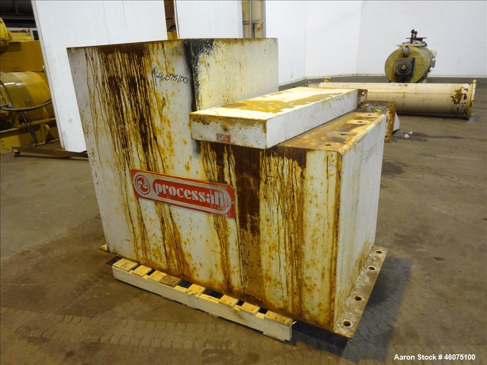 Used Processall Rotary Vacuum Dryer Plow Mixer, Model 1200