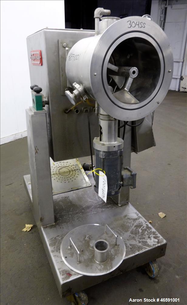 Used- Processall Tilt-A-Mix Lab Size Rotary Vacuum Dryer